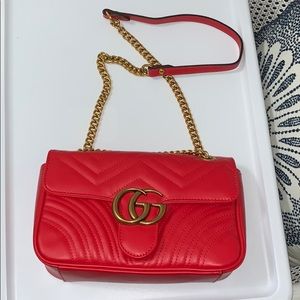 GG Marmont Bag red